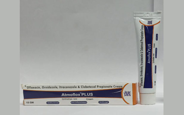 Ofloxacin 0.75% w/w Ornidazole 2.0% w/w, Itraconazole 1.0% w/w, Clobetasol propionate Cream